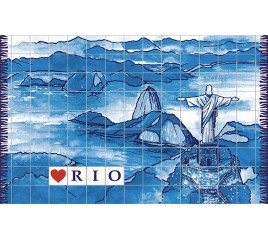 Rio Azulejo Azul